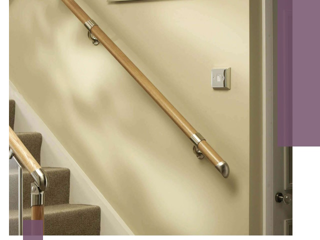 Монтаж пристенных поручней профессионально в Лысьве