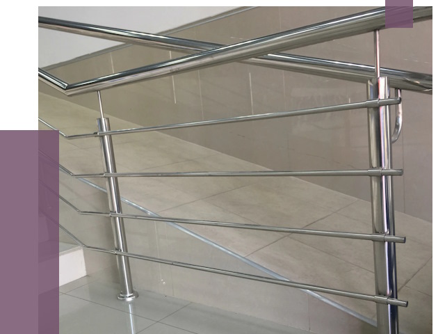 Изготовление поручней из нержавеющей стали в Лысьве