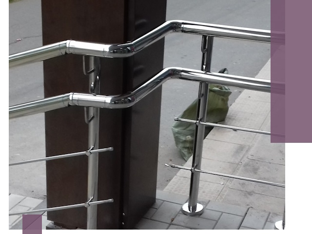 Монтаж поручней из нержавеющей стали в Лысьве качественно и быстро